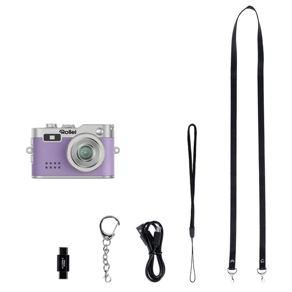 Rollei Mini Digitalkamera  Lila