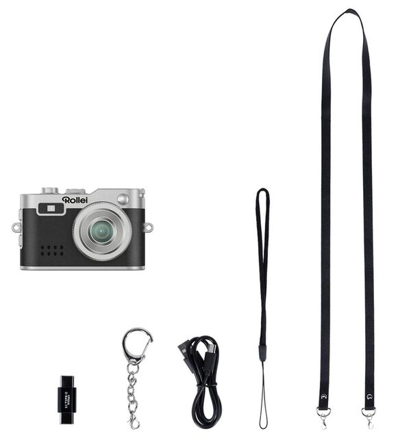 Rollei Mini Digitalkamera  Schwarz