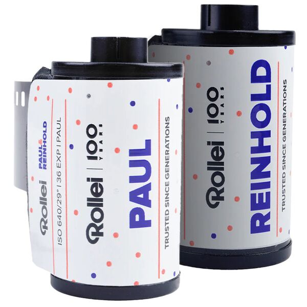 Rollei Paul & Reinhold 135-3 SW-Negativfilm  ISO 640