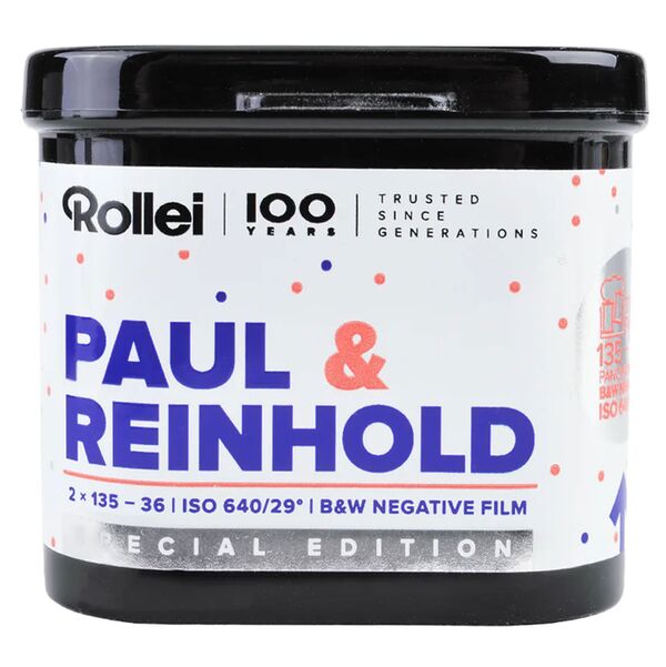 Rollei Paul & Reinhold 135-3 SW-Negativfilm  ISO 640