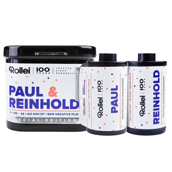 Rollei Paul & Reinhold 135-3 SW-Negativfilm  ISO 640