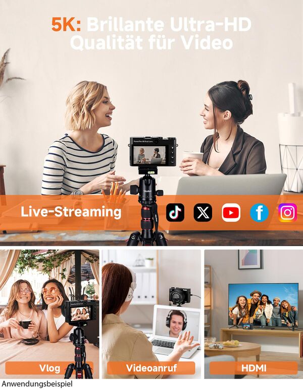 Rollei Powerflex X8 Dual Lens 