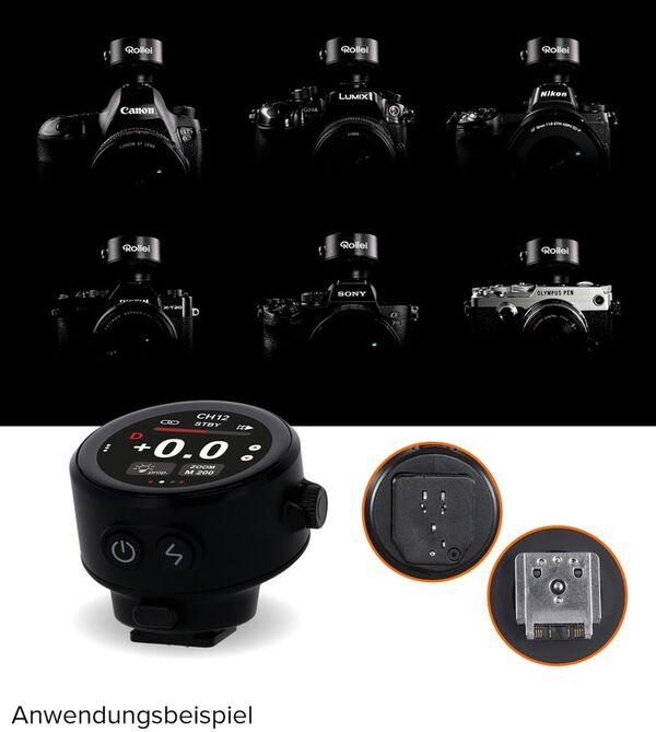 Rollei Profi Funksender TR-Q8 Touch 