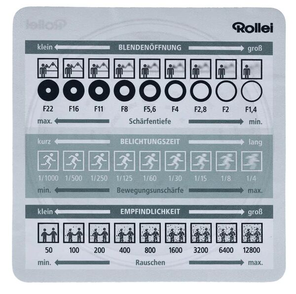 Rollei Reinigungstuch 20x20 