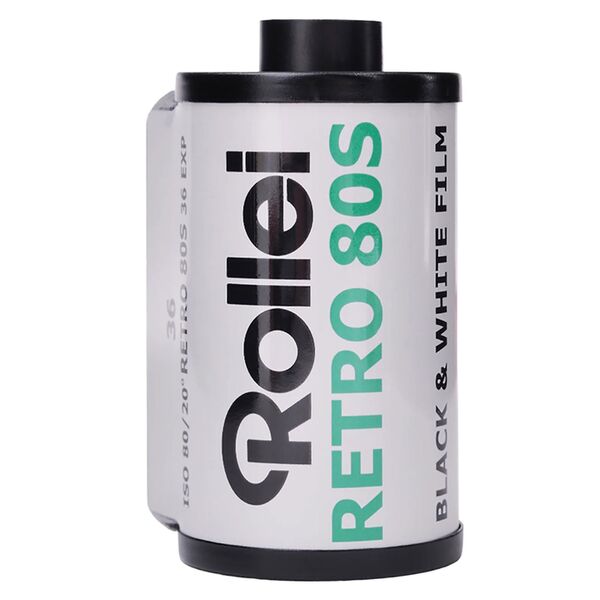 Rollei Retro 135-36 SW-Negativfilm  ISO 80