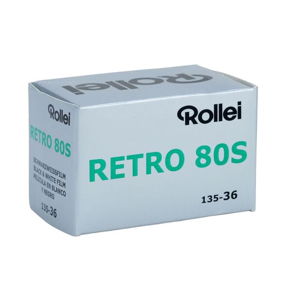 Rollei Retro 135-36 SW-Negativfilm  ISO 80