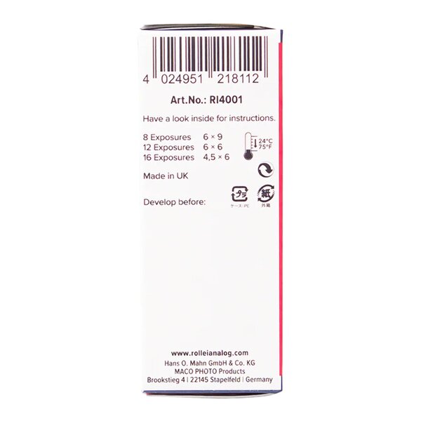 Rollei RPX 400 Rollfilm 120 