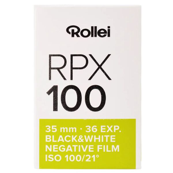 Rollei RPX135-36 SW-Negativfilm  ISO 100