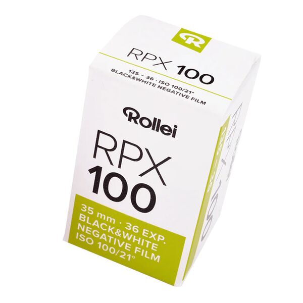 Rollei RPX135-36 SW-Negativfilm  ISO 100