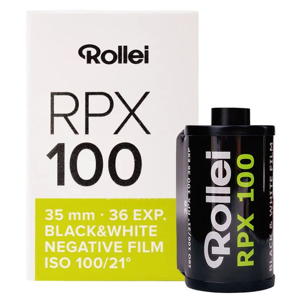 Rollei RPX135-36 SW-Negativfilm  ISO 100