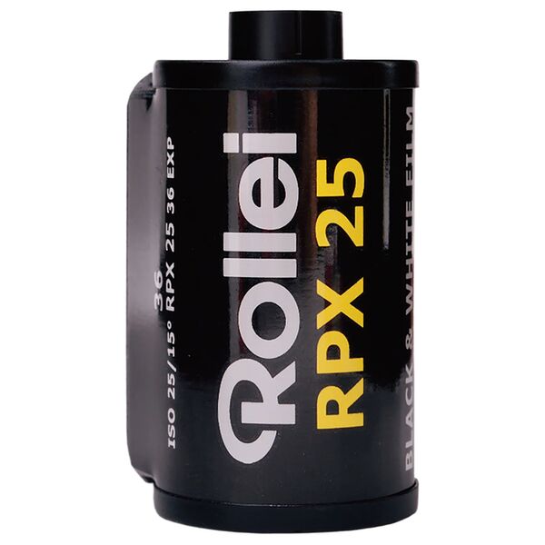 Rollei RPX135-36 SW-Negativfilm  ISO 25