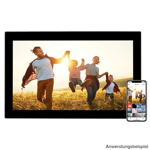 Rollei Smarter Bilderrahmen WiFi  schwarz 210
