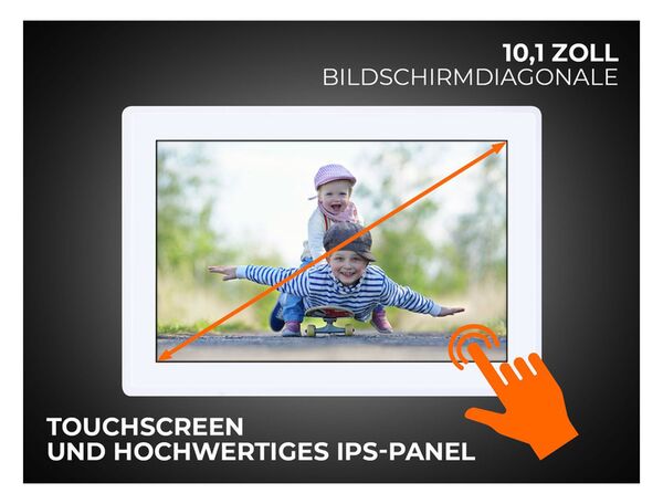Rollei Smarter Bilderrahmen WiFi  weiß 100