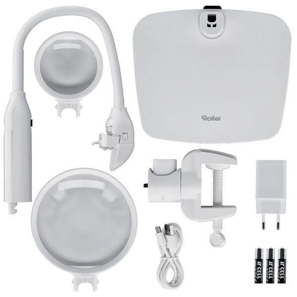 Rollei Tischlupe LED 