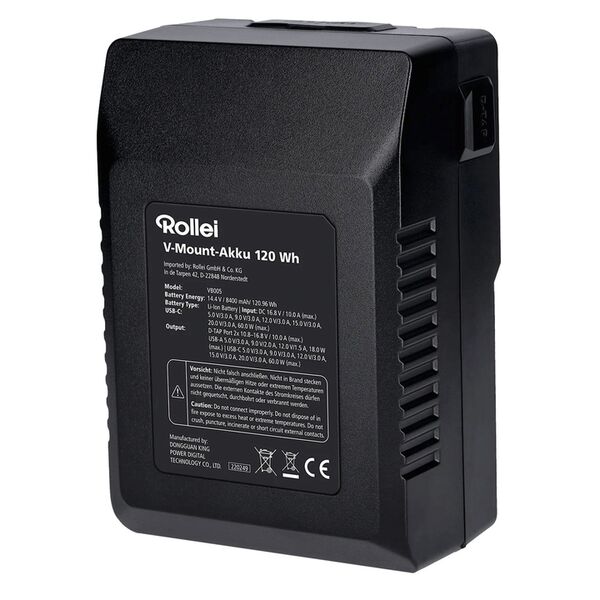 Rollei V-Mount Akku  120 Wh