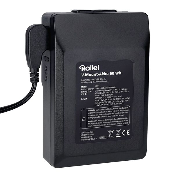 Rollei V-Mount Akku  60 Wh