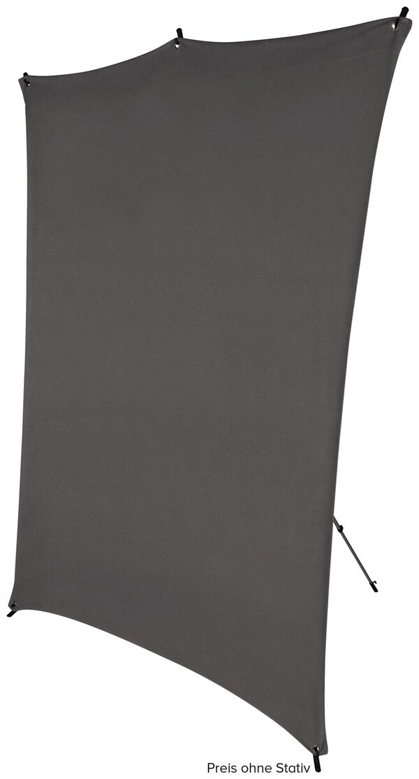 Rollei X-Drop Hintergrund 2,1m  grau