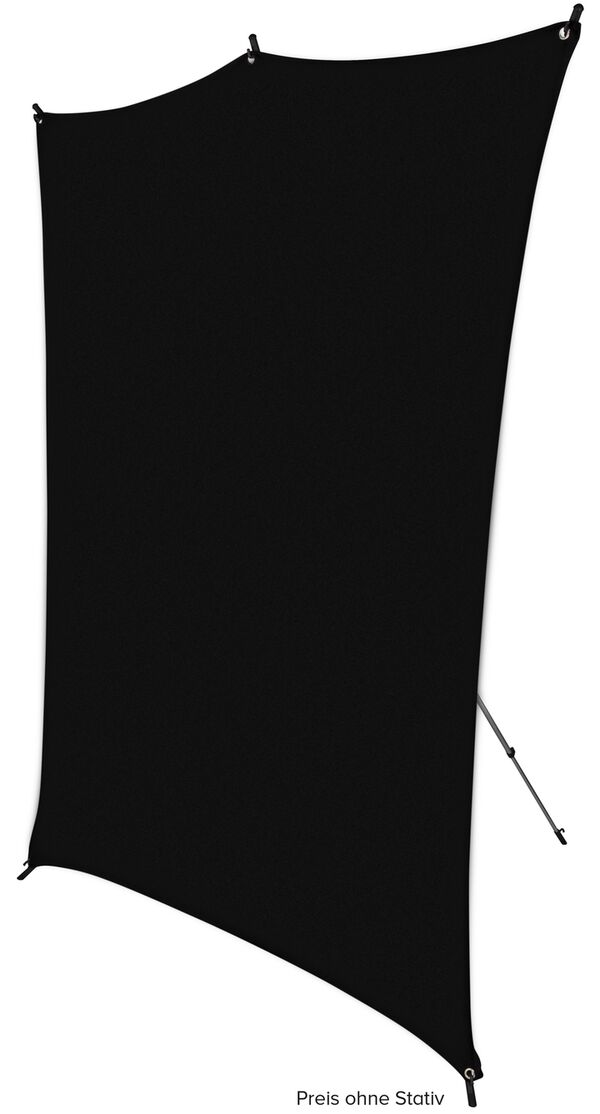 Rollei X-Drop Hintergrund 2,1m  schwarz