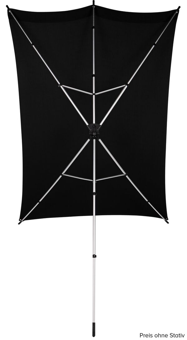 Rollei X-Drop Hintergrund 2,1m  schwarz