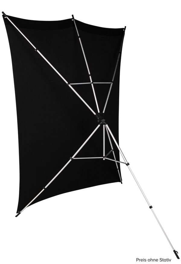 Rollei X-Drop Hintergrund 2,1m  schwarz