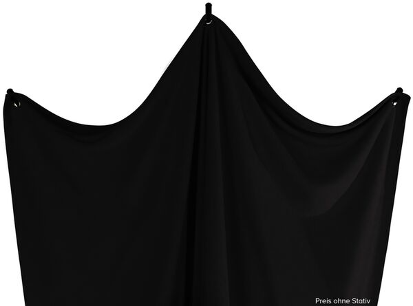 Rollei X-Drop Hintergrund 2,1m  schwarz
