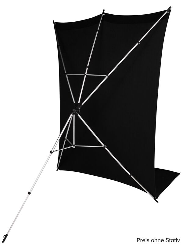 Rollei X-Drop Hintergrund 3,0m  schwarz