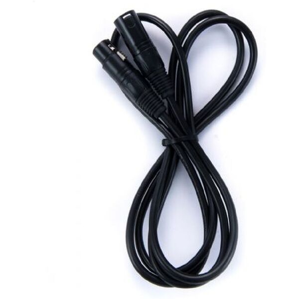 Rolux 4 Pins XLR Female mit 4 Pins Male Verbindungskabel RL-C7 