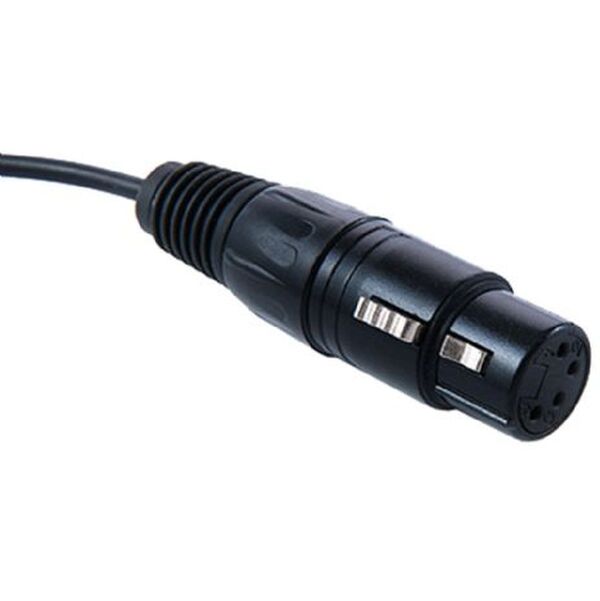 Rolux 4-Pins XLR Female Plug mit Male D-Tap RL-C3 