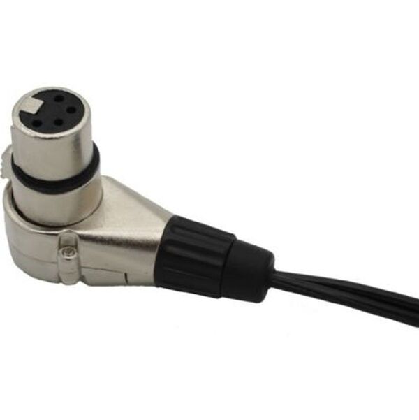 Rolux 4-Pins XLR Female Plug mit Male D-Tap RL-C5 