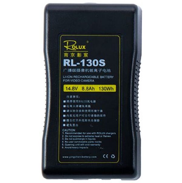 Rolux V-Mount Akku RL-130S 130Wh 14,8V 8800mAh 