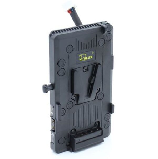 Rolux V-Mount Akkuhalter RL-BMG für Black Magic URSA 