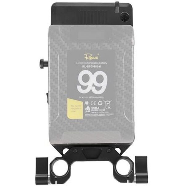 Rolux V-Mount Akkuhalter RL-VFU3 
