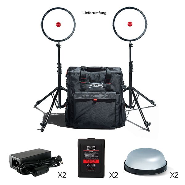 Rotolight AEOS 2 Ultimate Kit RGBWW- LED-Leuchte 