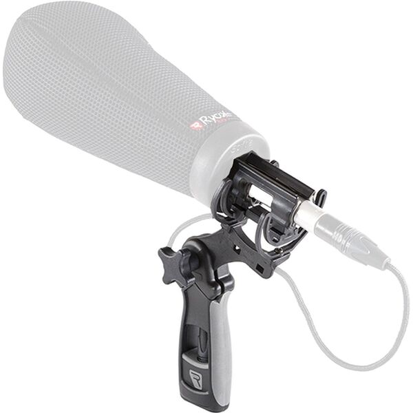 Rycote Softie Duo Lyre Mount mit Pistol Grip Handle 