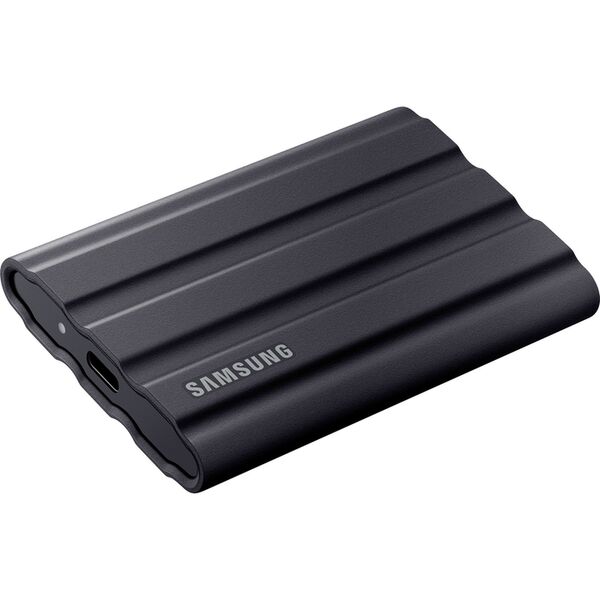 Samsung SSD T7 Shield, USB-C, externe Festplatte  4 TB Schwarz