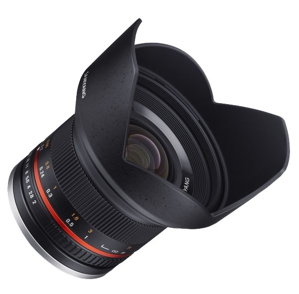 Samyang 12mm f/2,0 NCS CS  schwarz Fujifilm X