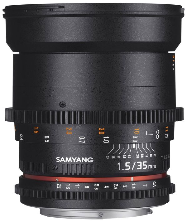Samyang 35mm f/1,5 Video DSLR II  Nikon FX