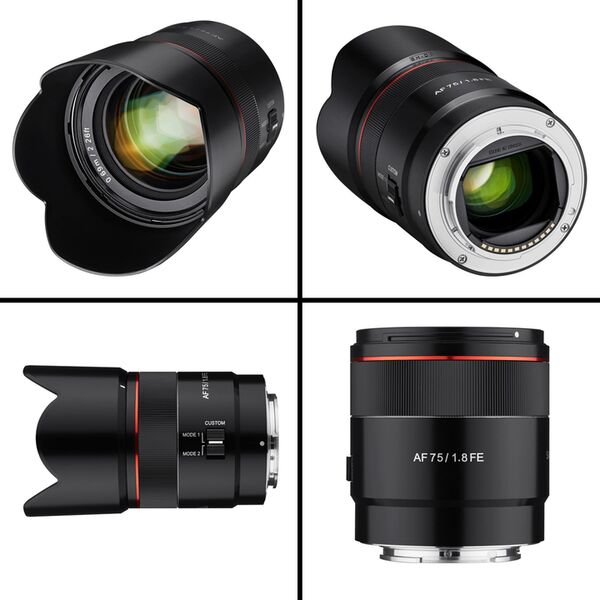 Samyang  AF 75mm f/1.8  Sony FE-Mount