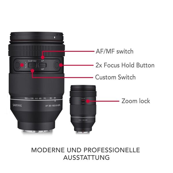 Samyang AF 35-150 f/2.0-2,8  L Mount