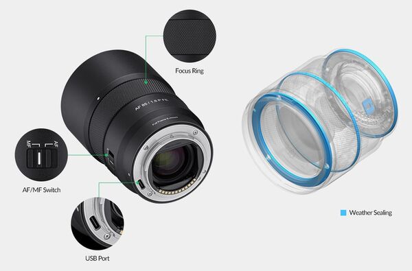 Samyang AF 85mm f/1.8 P   Sony FE-Mount