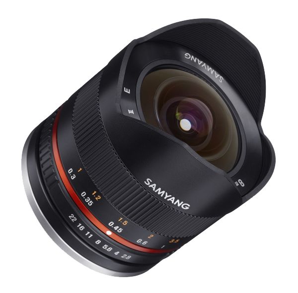 Samyang Fisheye 8mm f/2,8 II UMC  schwarz Fujifilm X