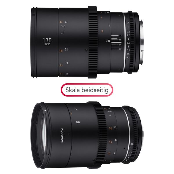 Samyang MF 135mm T2,2 VDSLR MK2  Canon EF