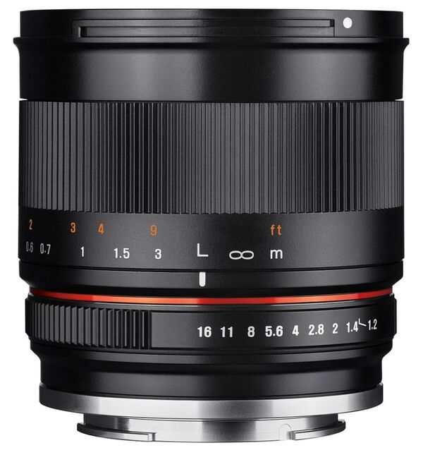 Samyang MF 35mm f/1,2  Canon EF-M