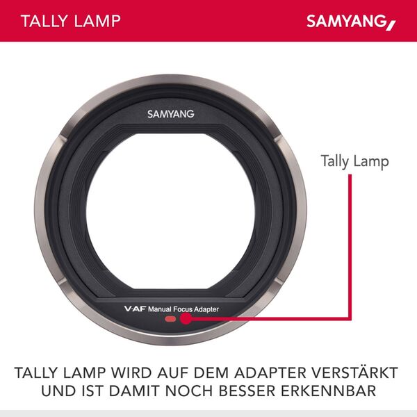 Samyang MF Adapter für V-AF Serie 
