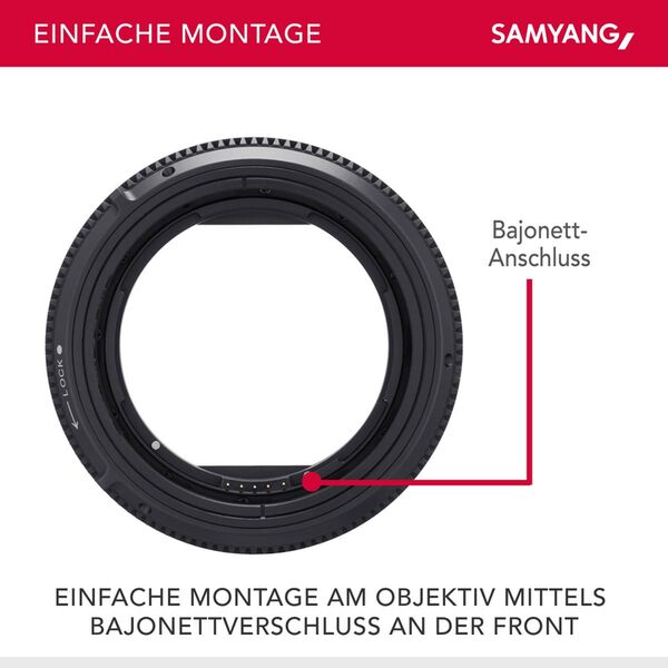 Samyang MF Adapter für V-AF Serie 