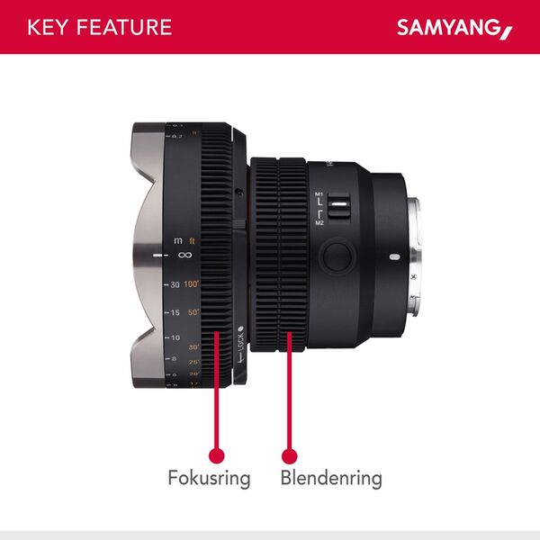 Samyang MF Adapter für V-AF Serie 