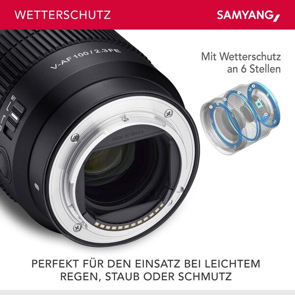 Samyang V-AF 100mm T2.3 FE  Sony FE-Mount