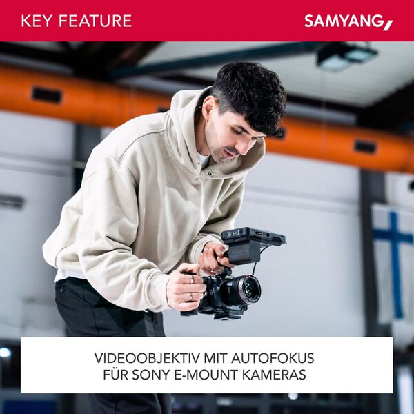 Samyang V-AF 100mm T2.3 FE  Sony FE-Mount