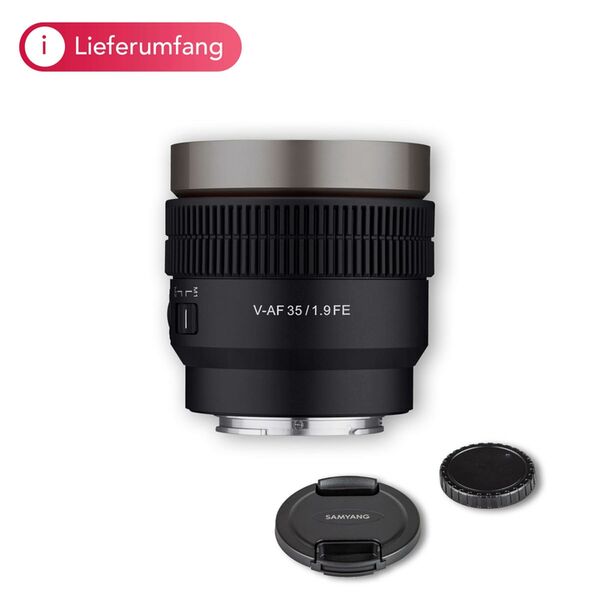 Samyang V-AF 35mm T1,9 FE  Sony FE-Mount