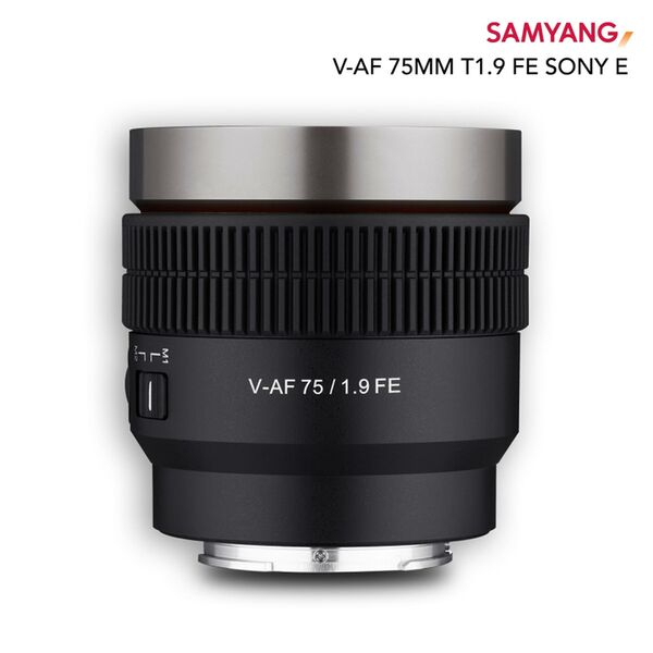 Samyang V-AF 75mm T1.9 FE  Sony FE Mount 